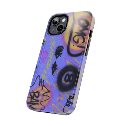 "eye$ on lies" airbrush iPhone case