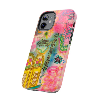 "new orleans, la" airbrush iPhone case