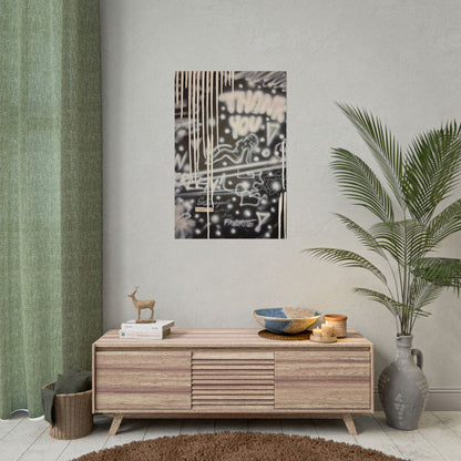 "extravagant leisure" airbrush rolled print