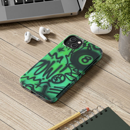 "POW! "airbrush iPhone case