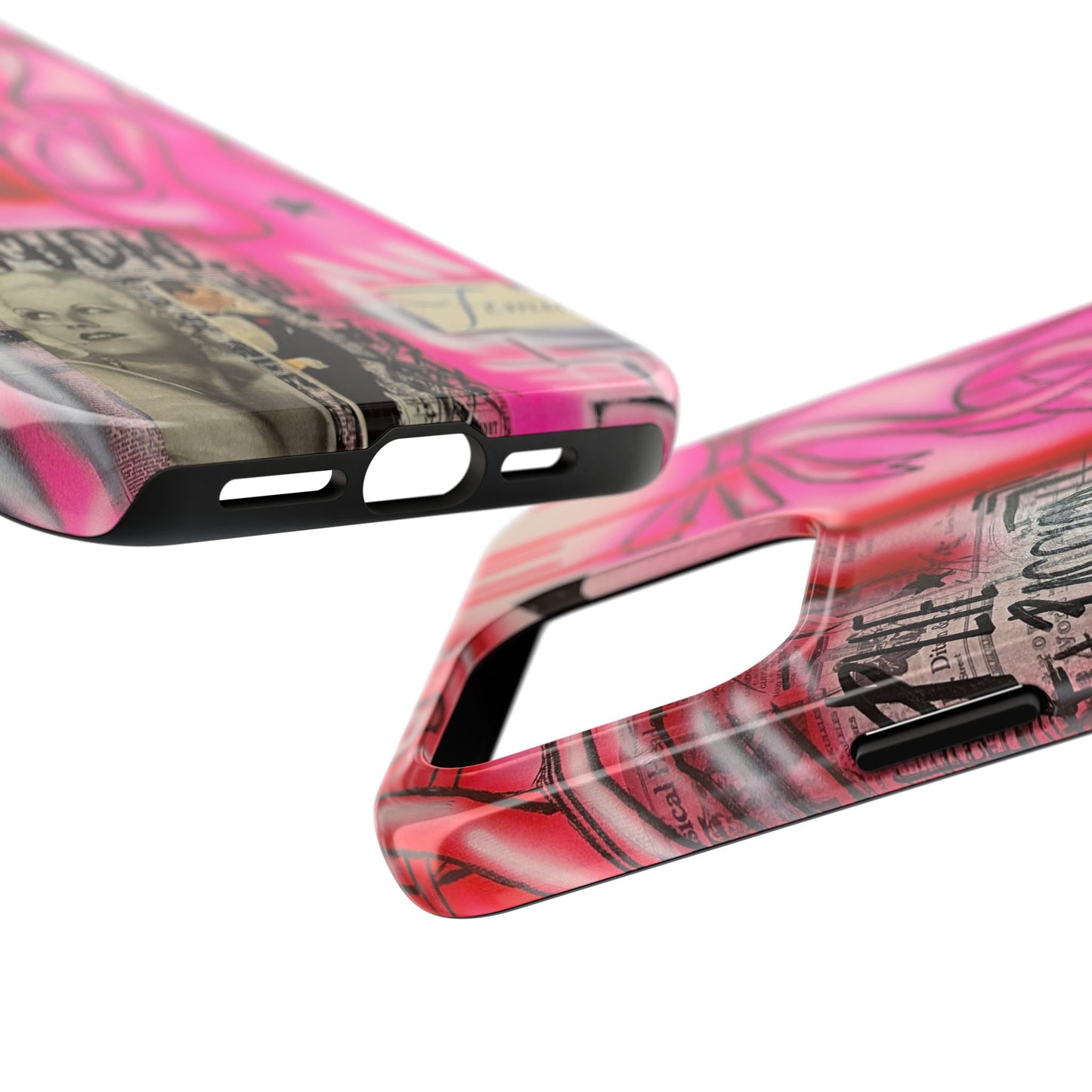 "plié passion” airbrush iPhone case