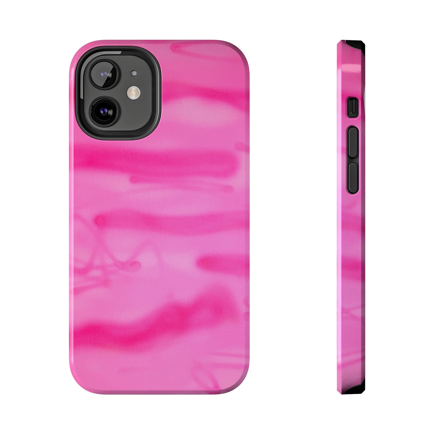"pink camo" airbrush iPhone case