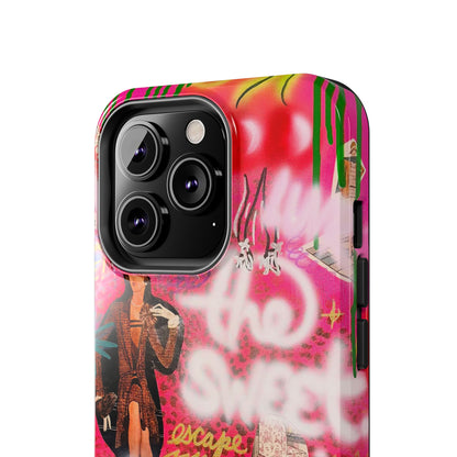 "sweet escape" airbrush iPhone case