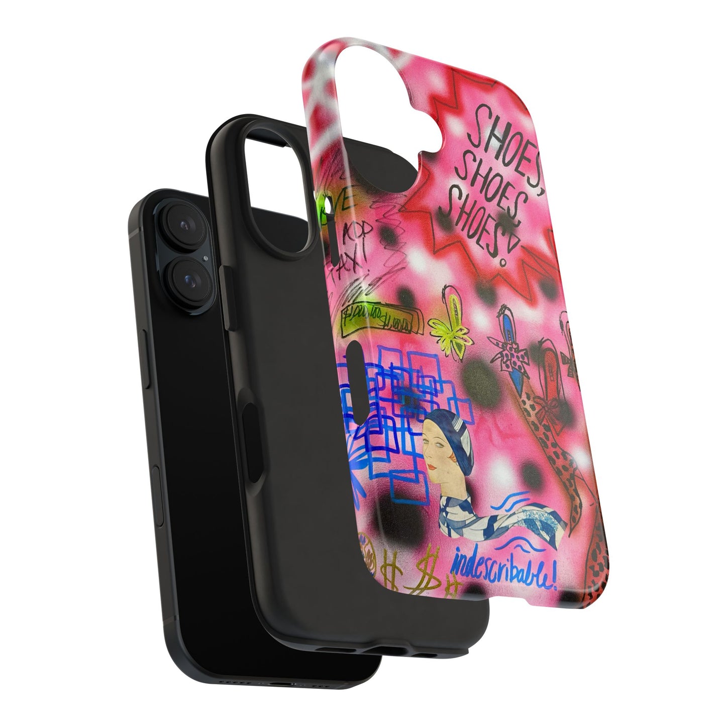 "indescribable cost" airbrush iPhone case