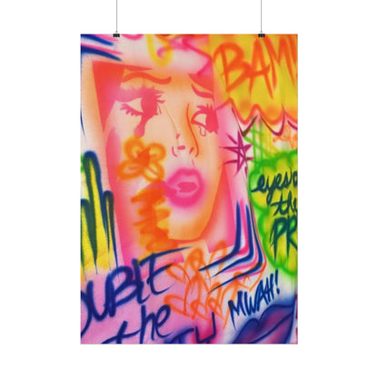 "current standards pt. 2" airbrush rolled print