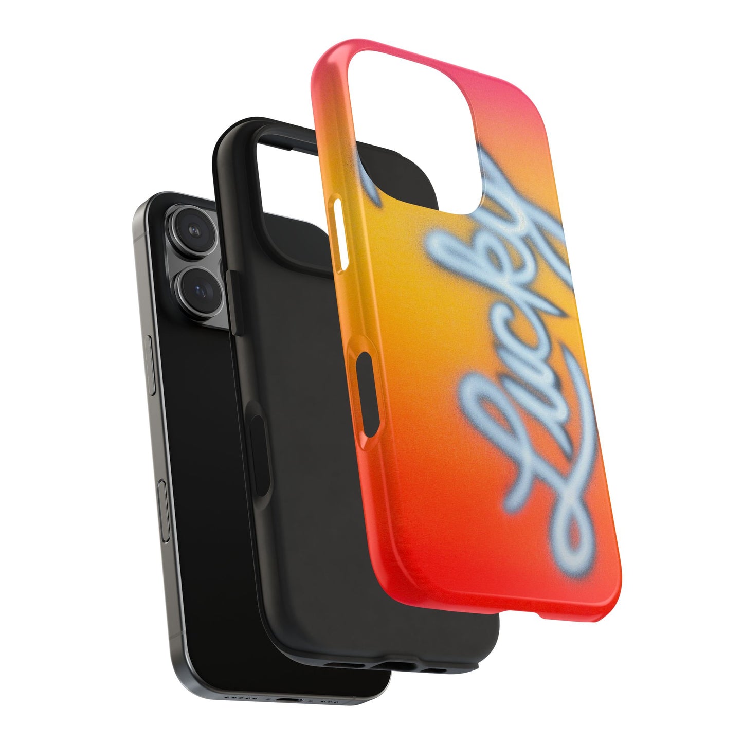 "lucky" airbrush iPhone case