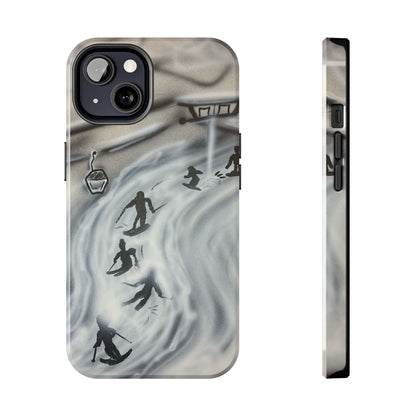 "arctic avalanche" airbrush iPhone case