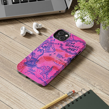 "really "HER!" airbrush iPhone case