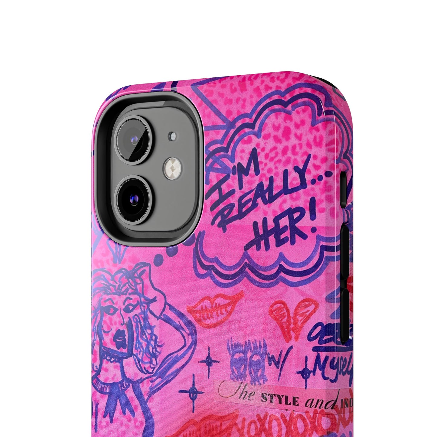"really "HER!" airbrush iPhone case