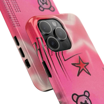 "teddy bear" airbrush iPhone case