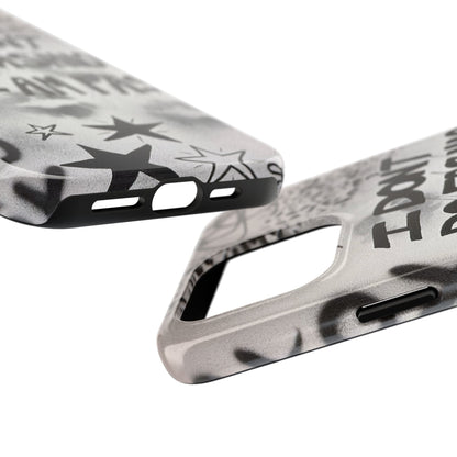 "i am fashion" airbrush iPhone case