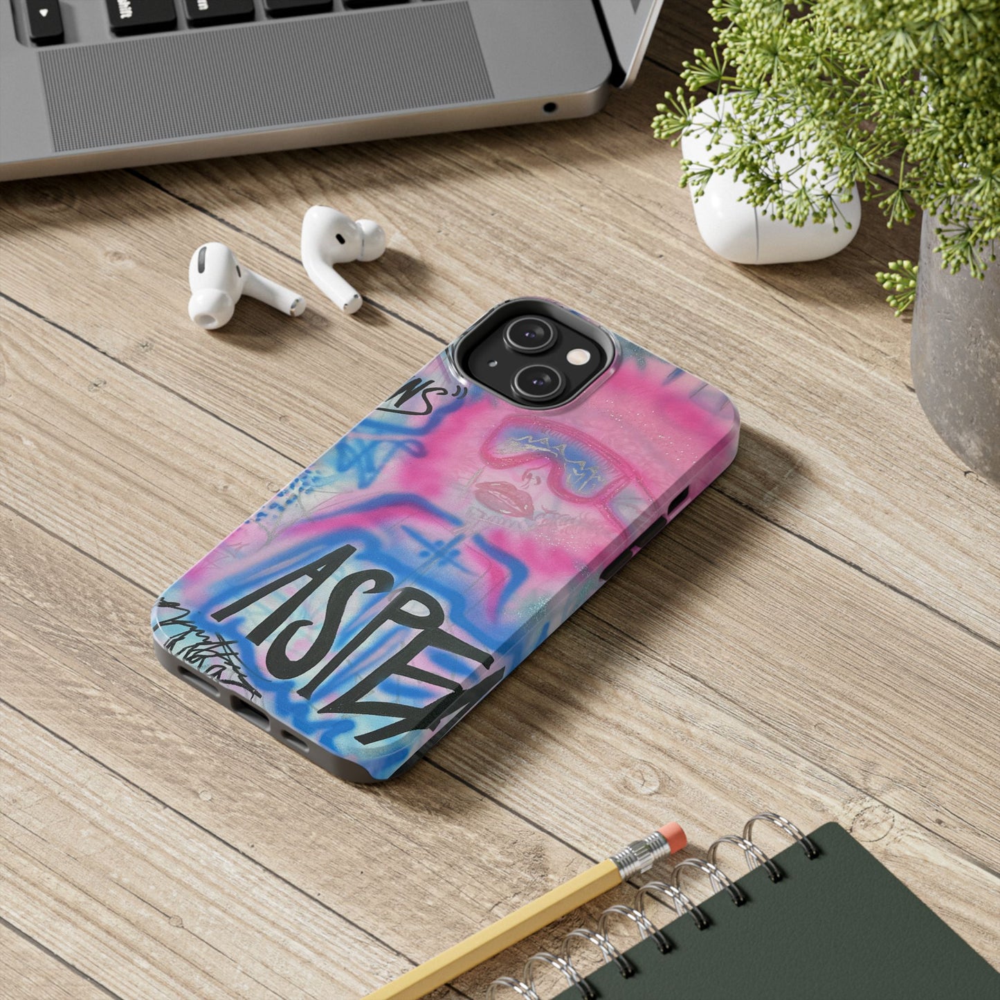 "aspen aspirations" airbrush iPhone case