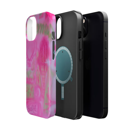 MagSafe "miami matcha" airbrush iPhone case