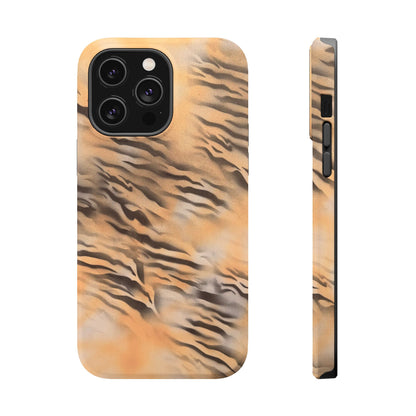 MagSafe "neutral tiger" airbrush iPhone case