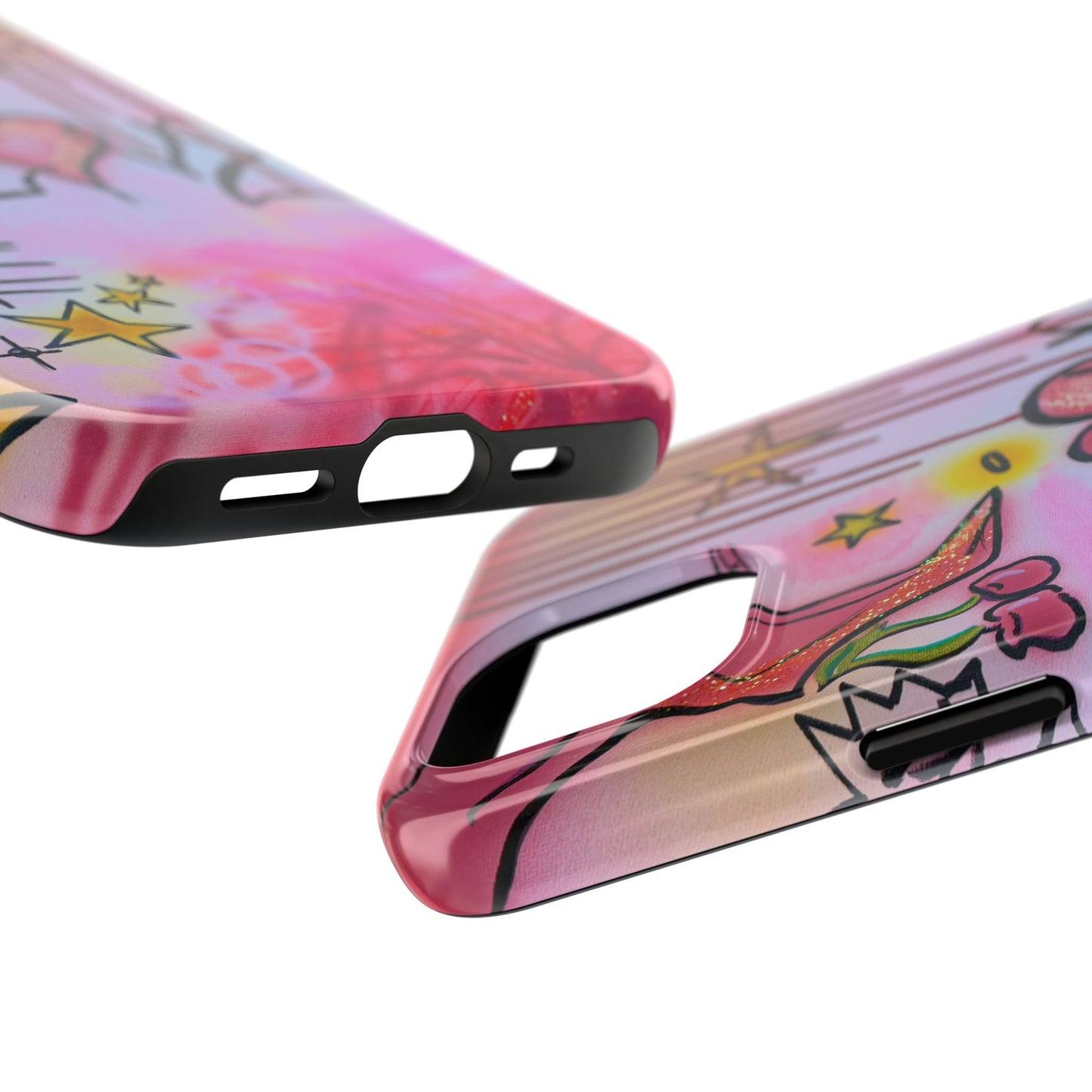 "cherry luvr" airbrush iPhone case