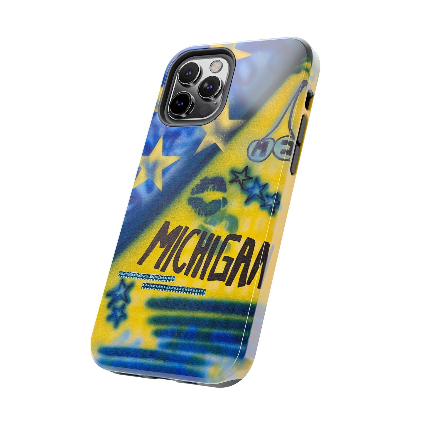 "ann arbor, michigan" airbrush iPhone case
