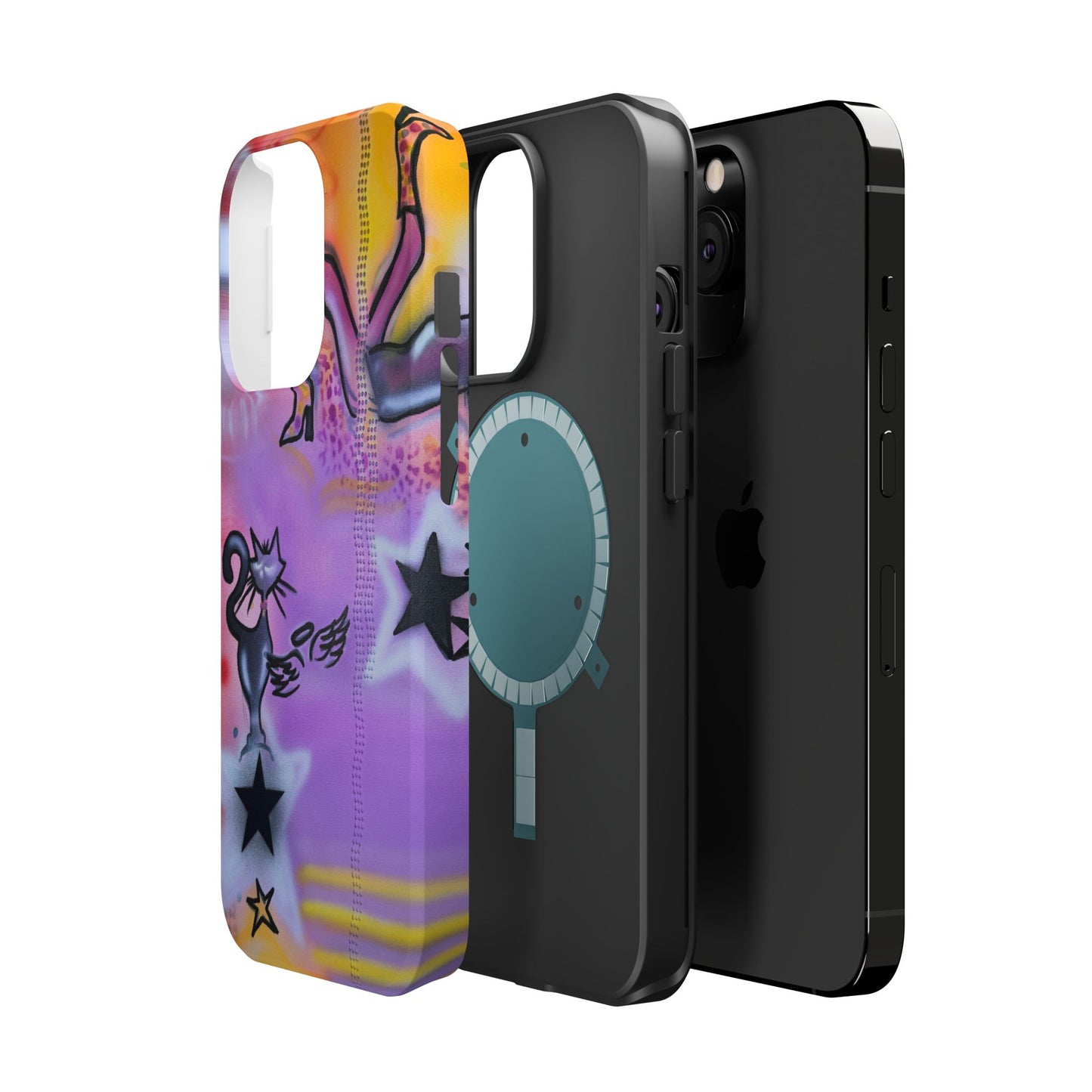MagSafe @mayacain airbrush iPhone case