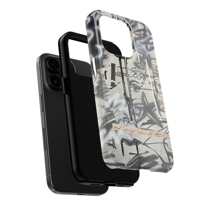 "monochrome mood" airbrush iPhone case