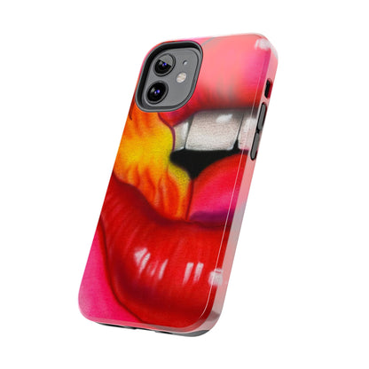 "flaming lips pt. 2" airbrush iPhone case