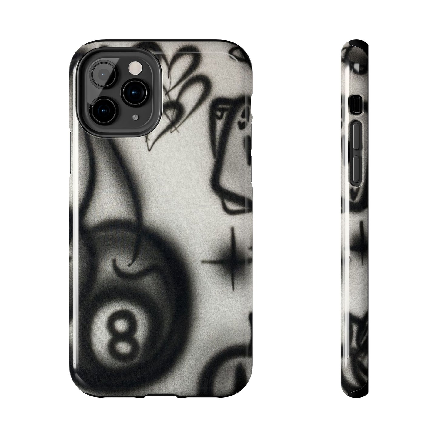 "hidden ace" airbrush iPhone case