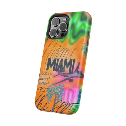 MagSafe "miami, fl" Airbrush iPhone Hülle