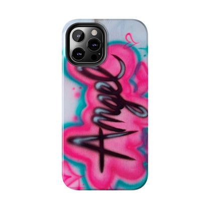 "angel" airbrush iPhone case