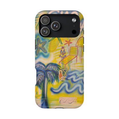 MagSafe "ciao bella" airbrush iPhone case