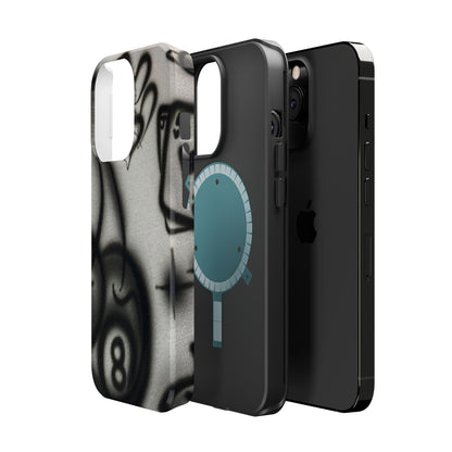 MagSafe "Hidden Ace" Airbrush iPhone Hülle