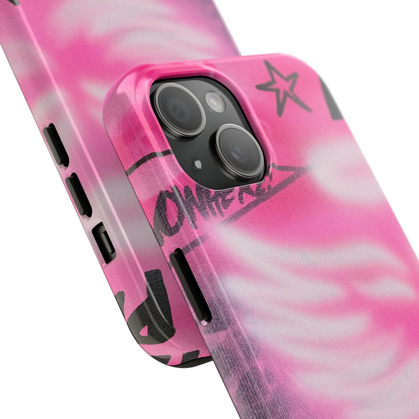 "pink angel wings" airbrush iPhone case
