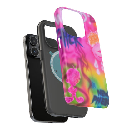 MagSafe "wanted" airbrush iPhone case