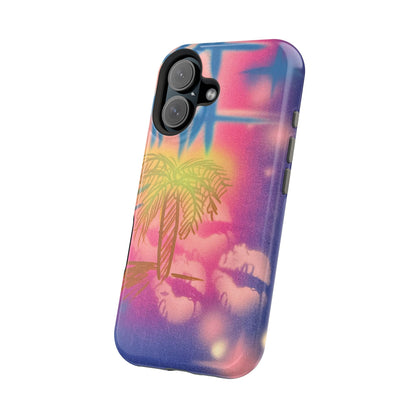 MagSafe "glowy night" airbrush iPhone case