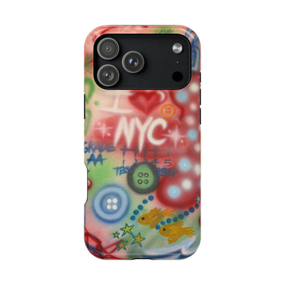 MagSafe "i <3 NYC" airbrush iPhone case