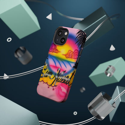 MagSafe "sunkissed" airbrush iPhone case