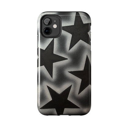 "chrome stars" airbrush iPhone case