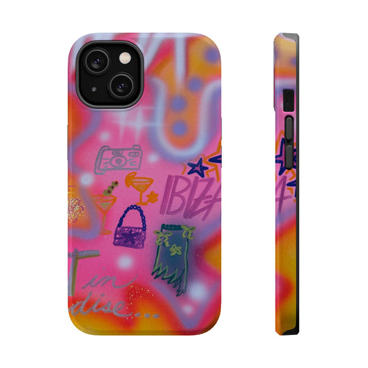 MagSafe "ibiza" airbrush iPhone case
