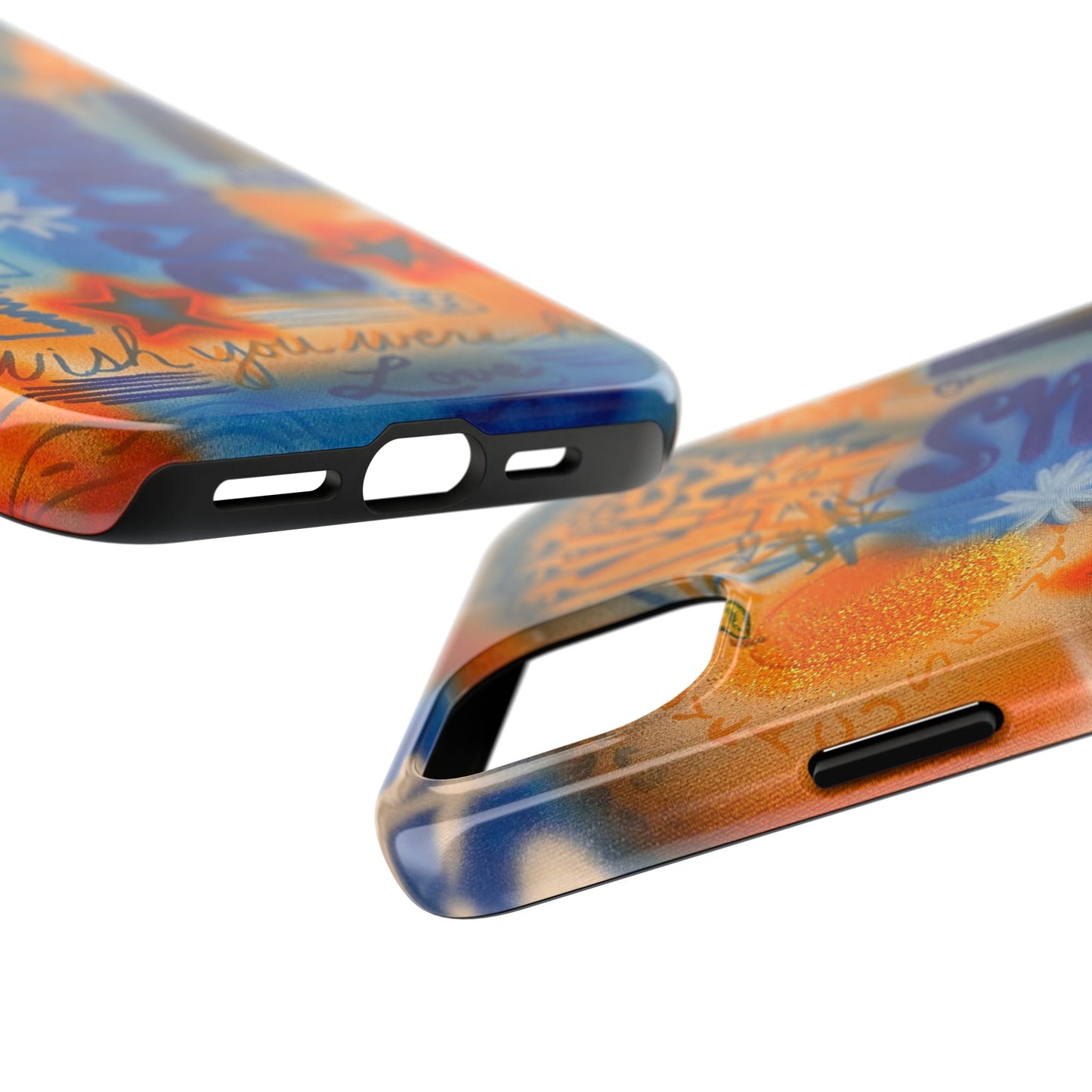 "syracuse" airbrush iPhone case