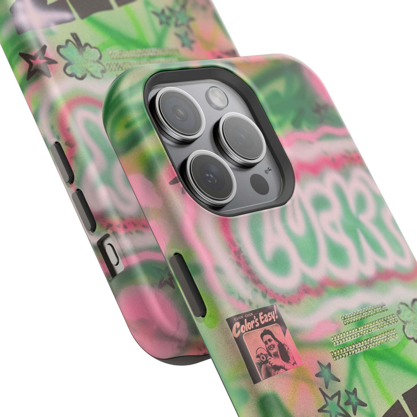 MagSafe "so lucky" airbrush iPhone case