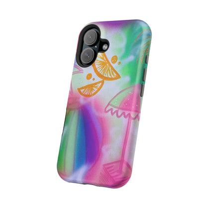 MagSafe "on the beach" airbrush iPhone case