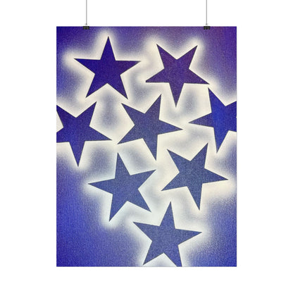 "frosted galaxy" airbrush rolled print