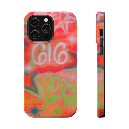 MagSafe custom @msualphaphi airbrush iPhone case