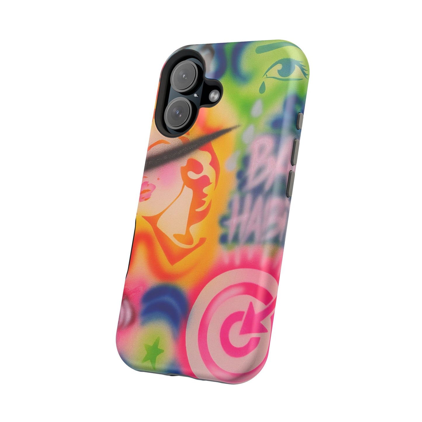 MagSafe „schlechte Angewohnheiten“ Airbrush iPhone Hülle