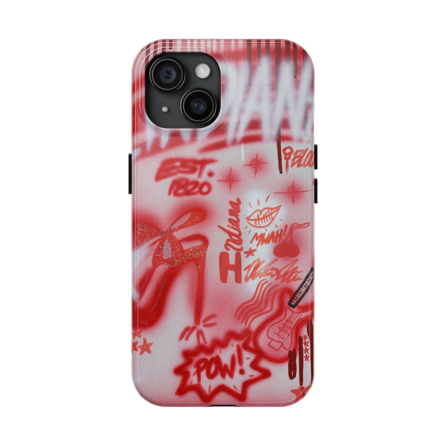 "indiana university" airbrush iPhone case