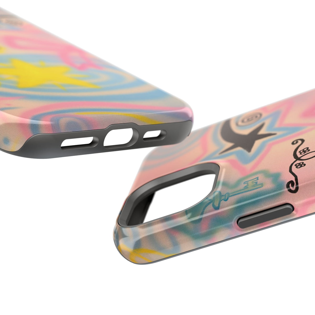 MagSafe "star energy" airbrush iPhone case
