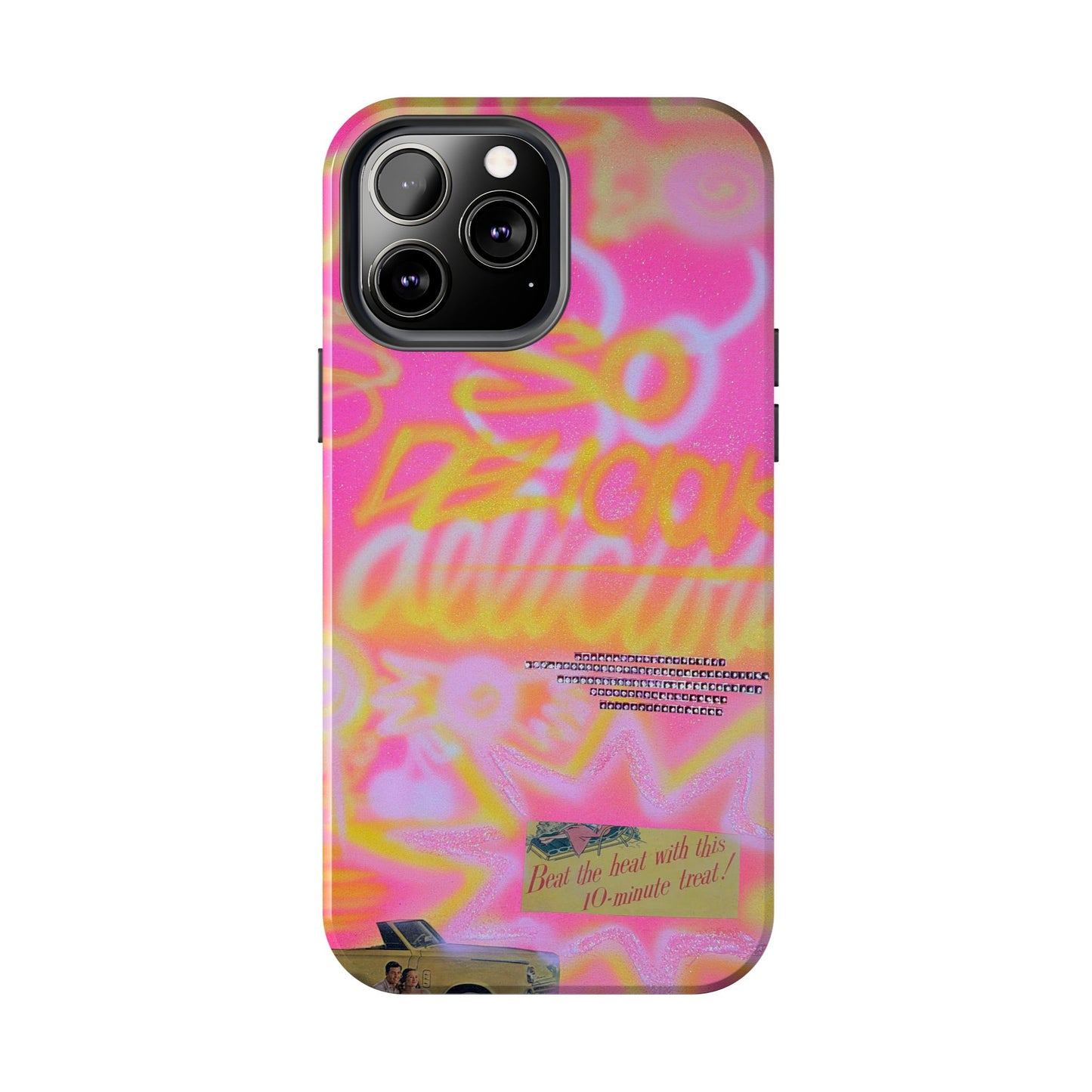 "so delicious" airbrush iPhone case
