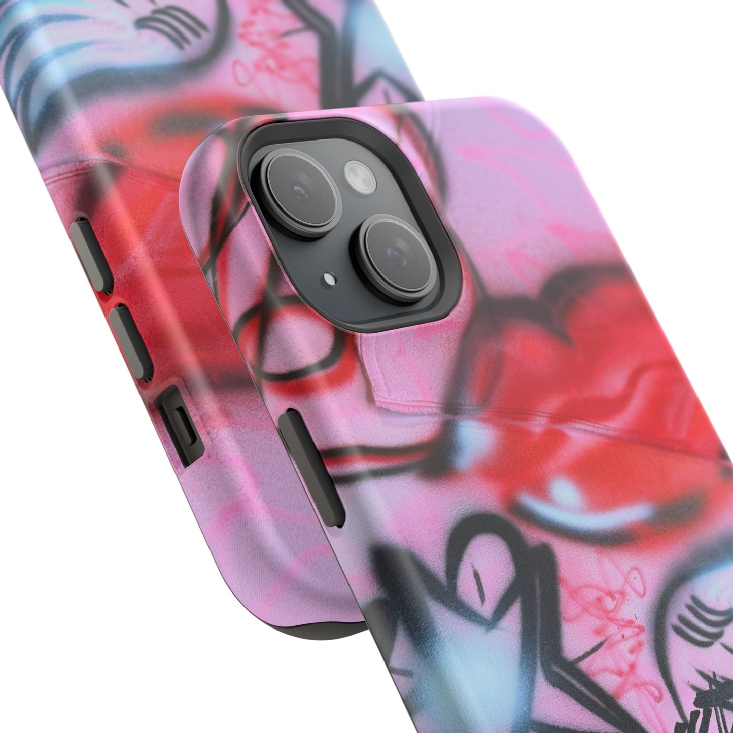 MagSafe "lust or love" airbrush iPhone case