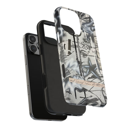 "monochrome mood" airbrush iPhone case