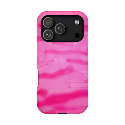 MagSafe "pink camo" airbrush iPhone case