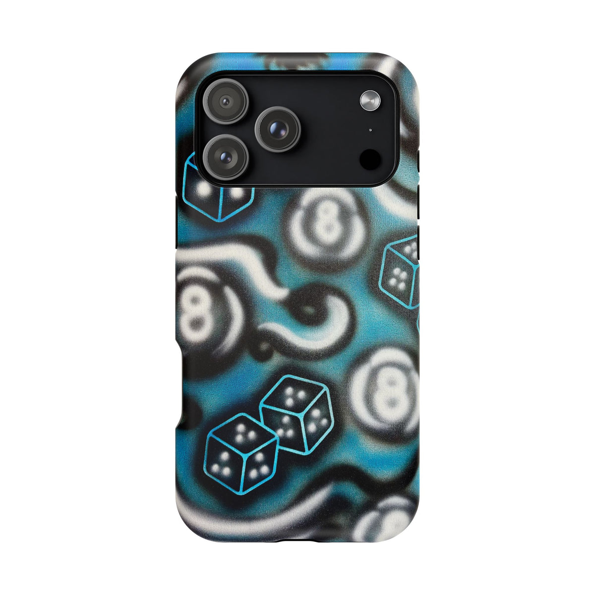 MagSafe "risk it!" airbrush iPhone case