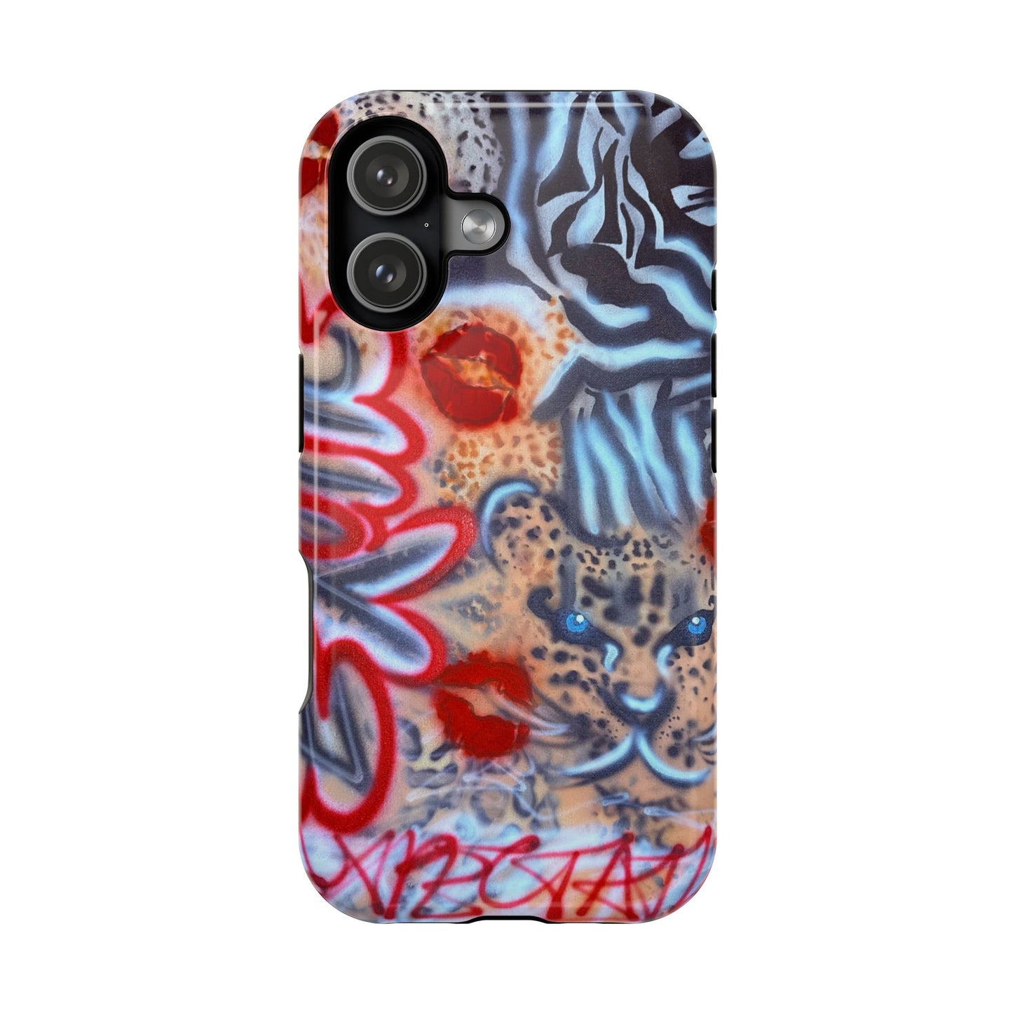 MagSafe "exotic expectations" airbrush iPhone case