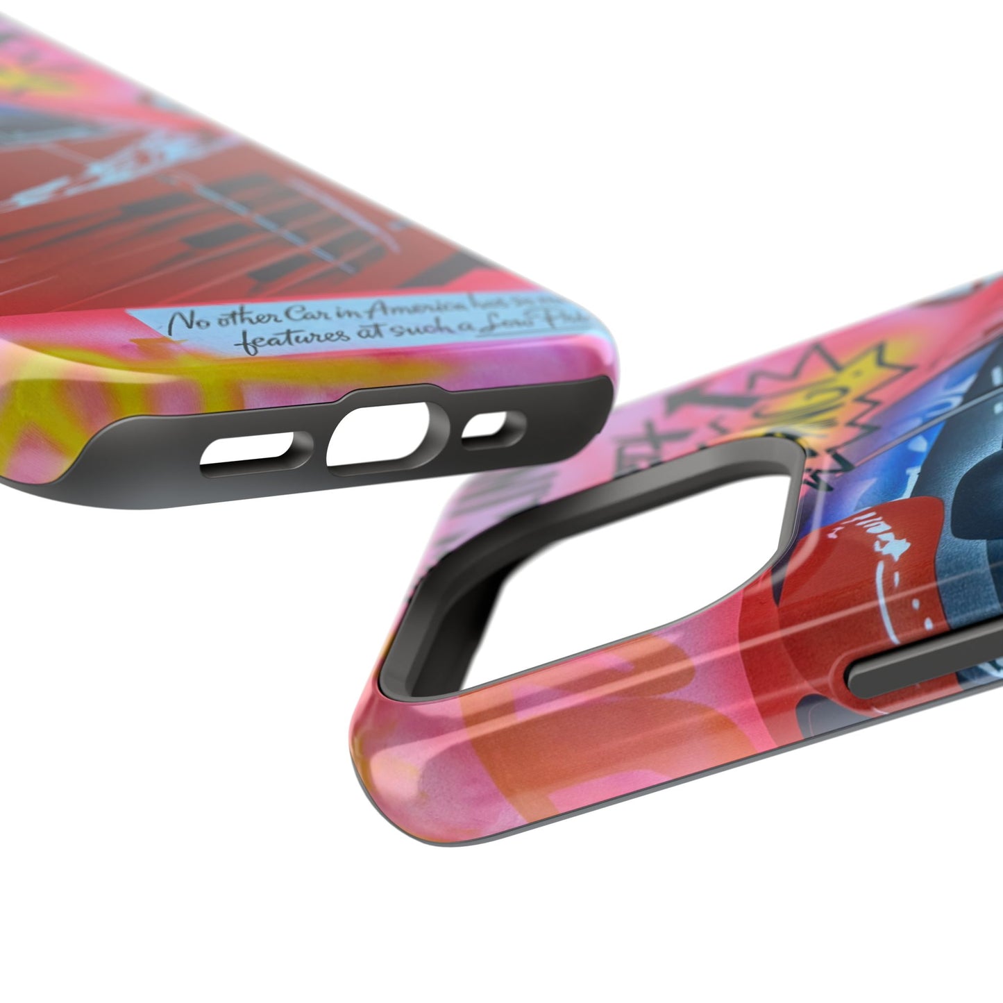 MagSafe "miami momentos" airbrush iPhone case